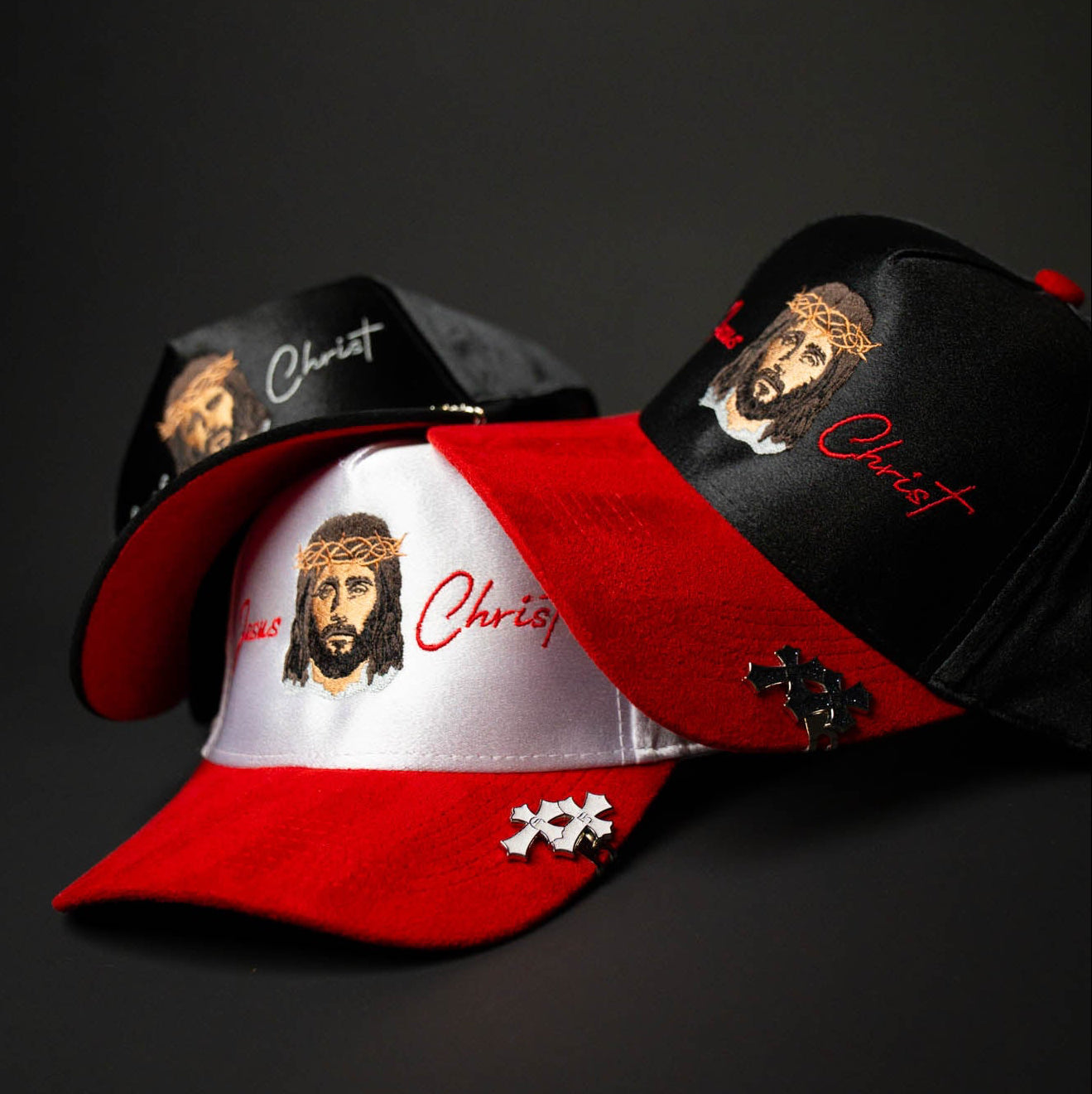 JESUS CHRIST (Blood Red) Bundle of 3