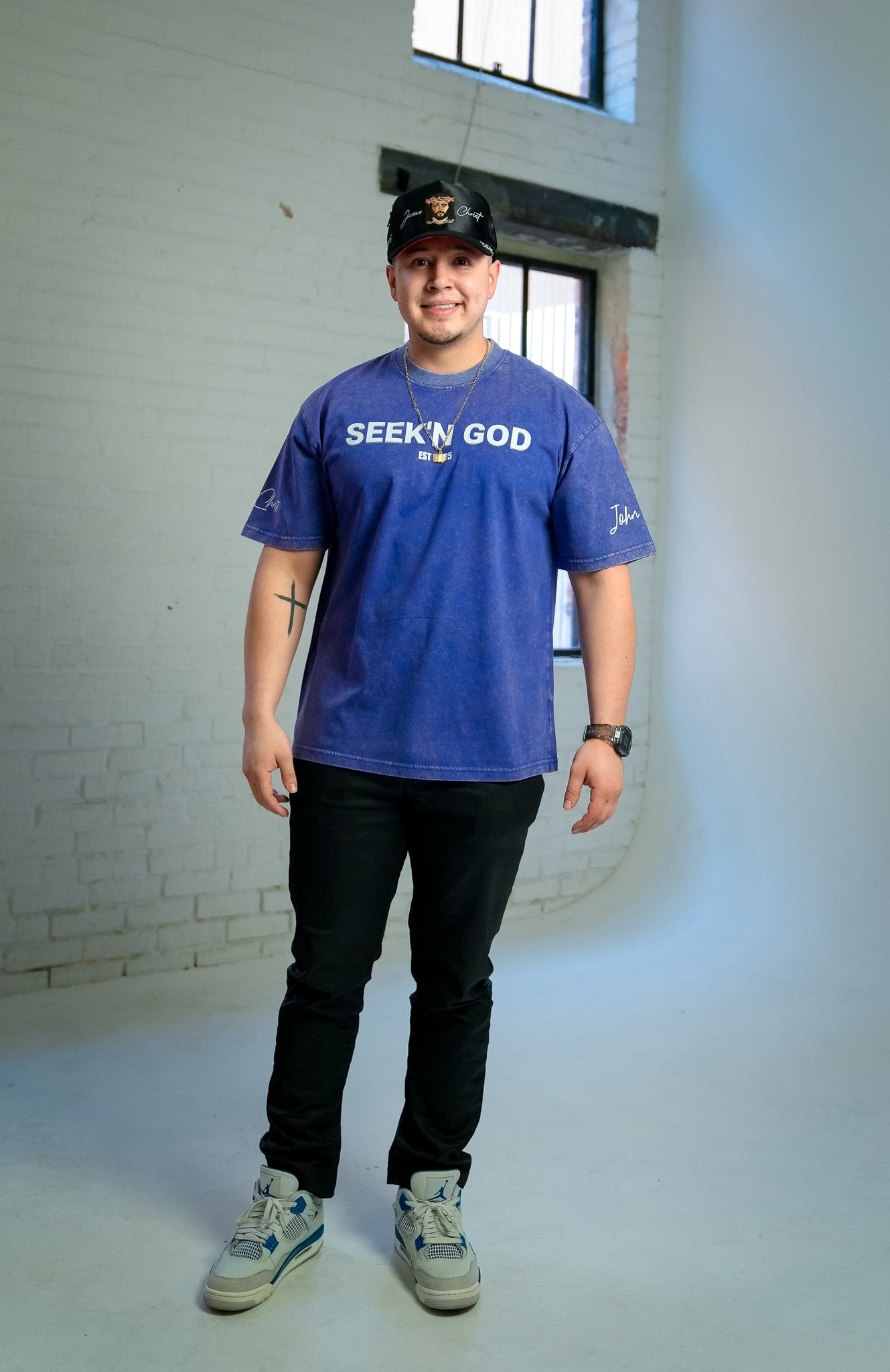 John 14:6 (Royal Blue) T-Shirt