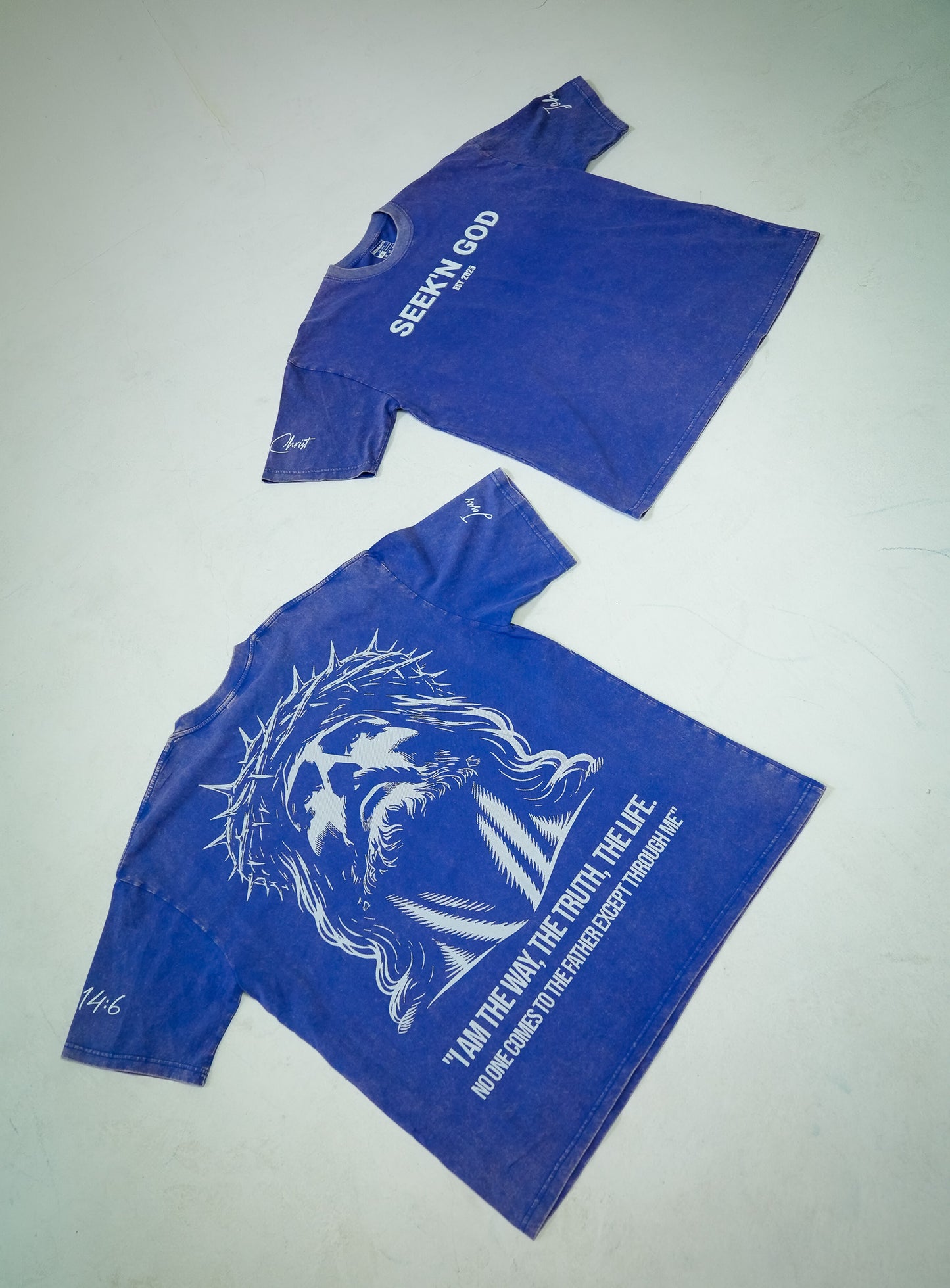 John 14:6 (Royal Blue) T-Shirt