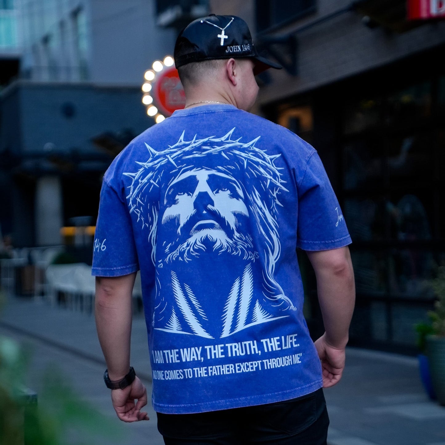 John 14:6 (Royal Blue) T-Shirt