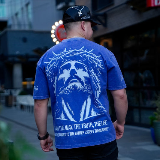 John 14:6 (Royal Blue) T-Shirt