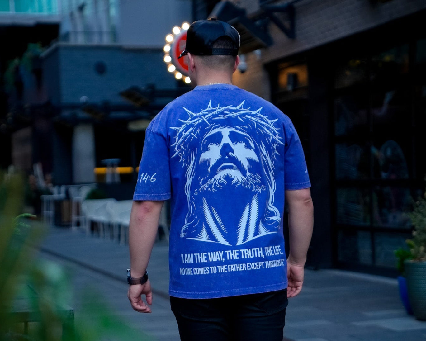 John 14:6 (Royal Blue) T-Shirt