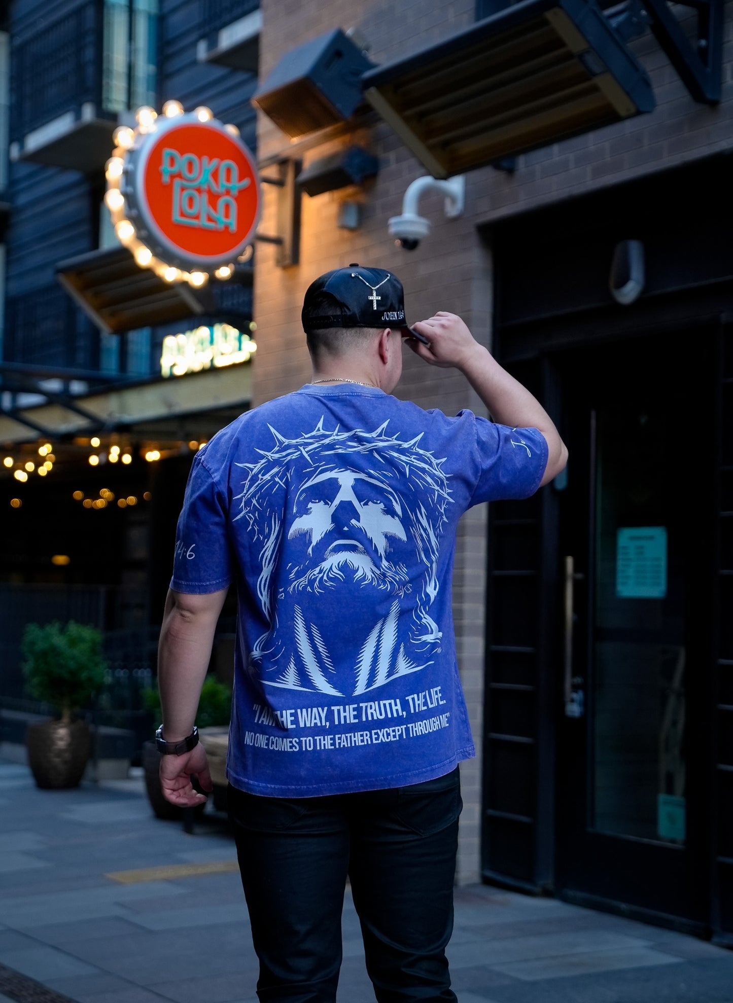 John 14:6 (Royal Blue) T-Shirt