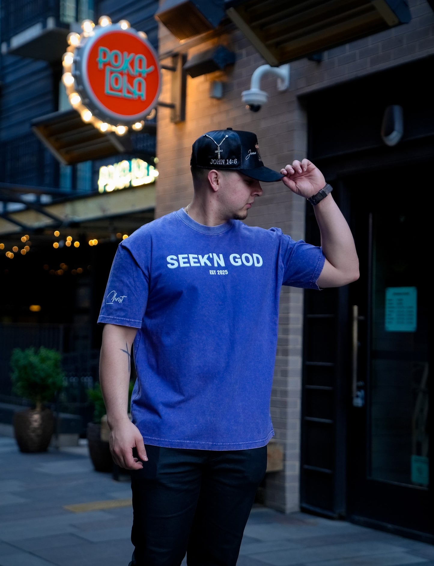 John 14:6 (Royal Blue) T-Shirt